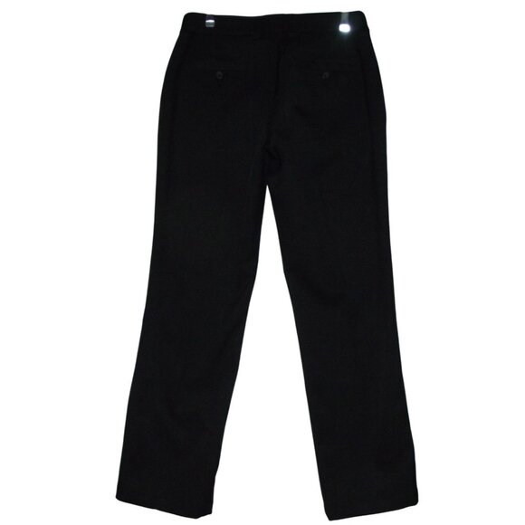 oobe Pants Womens 16 x 29" Black Polyester Flat Front straight leg Uniform Work - Picture 6 of 9